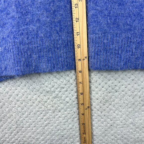 Wilfred Free Womens Sweater Alpaca Wool Relaxed Fit V-Neck Effortless Cozy Small - Picture 7 of 15